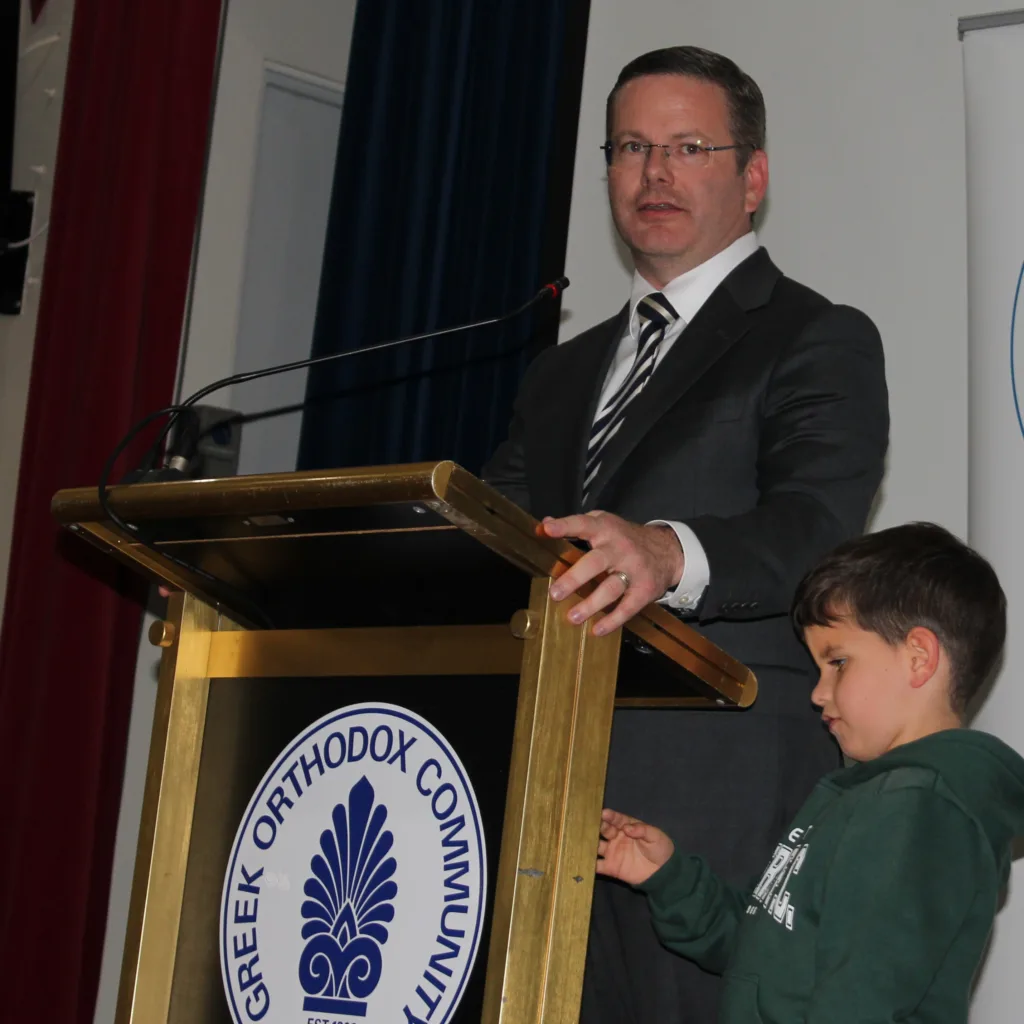 gocnsw farewell event for consul general of greece in sydney yannis mallikourtis