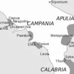 2 – Map including Taras (Tarentum) and Metapontum