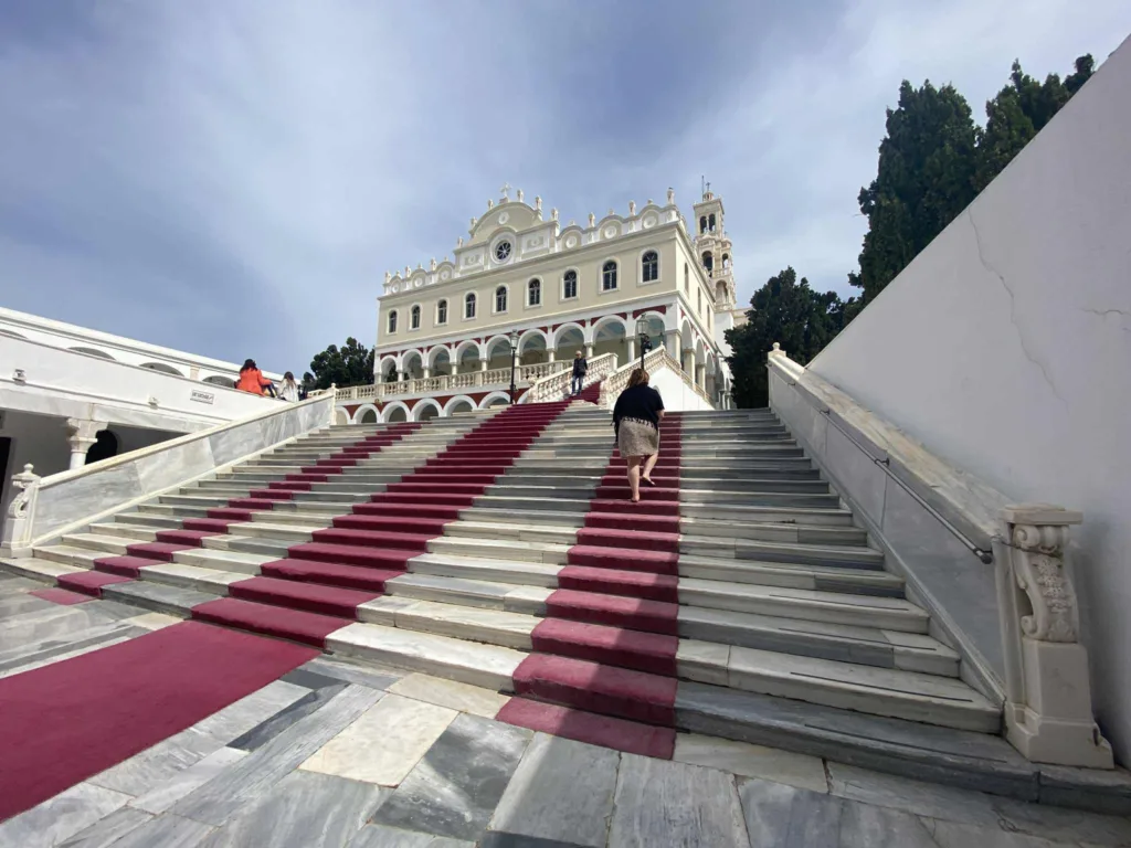 A photo Sofie took during her pilgrimage to Tinos