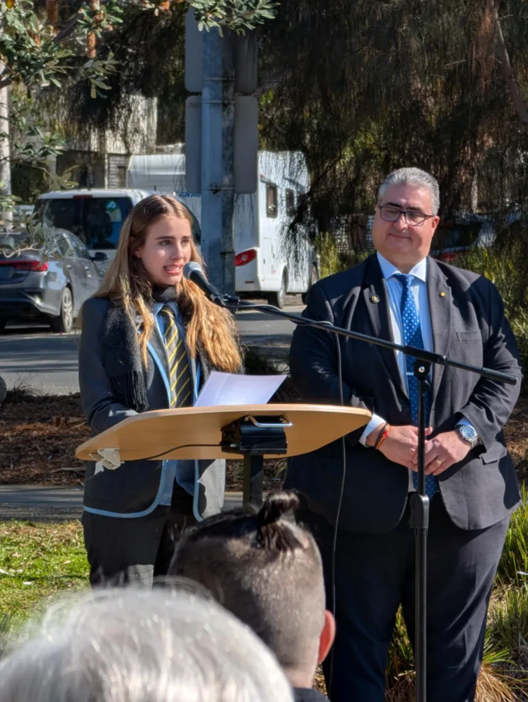 Albert Park College student Alice Reid Rodriguez