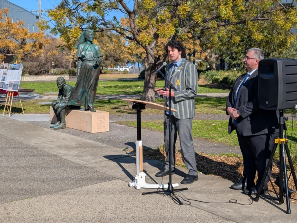 Albert Park College student James Keating