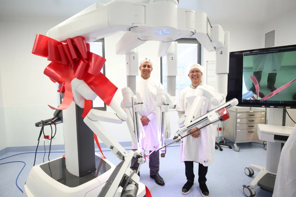 Alexis the Robot Gil Lorquet CEO NORTH Foundation Michael Ellis Chair NORTH Foundation