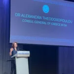 Consul General of Greece in Adelaide, Dr Alexandra Theodoropoulou
