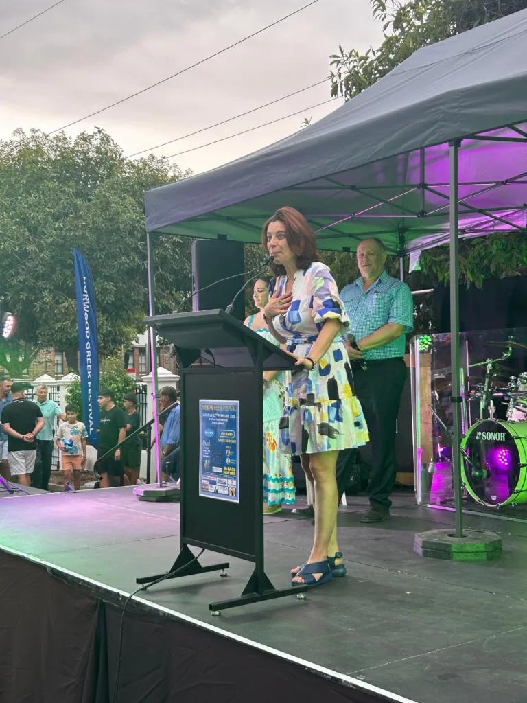Consul General of Greece in Adelaide, Dr Alexandra Theodoropoulou