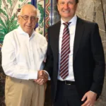 Image 2 Bill Papastergiadis with Nikitas Kaklamanis