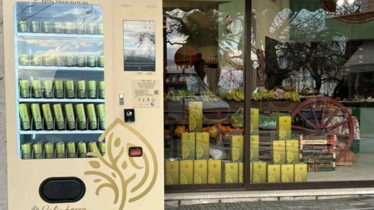 Greece launches olive oil vending machines, blending tradition with technology