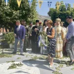 Samos marks double celebration of faith and freedom with Australian participation