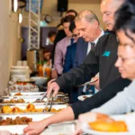 16.-Event-guests-enjoy-the-buffet-breakfast