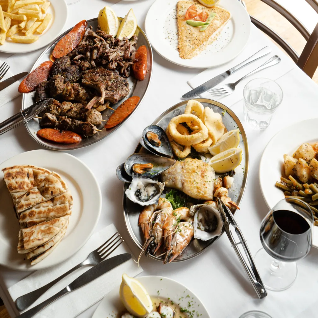 A feast at Agapi
