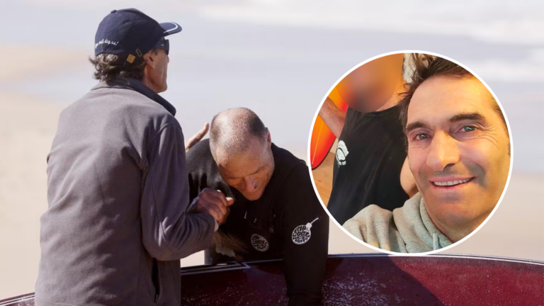 Mercury Psillakis’ friends return to surf in tribute