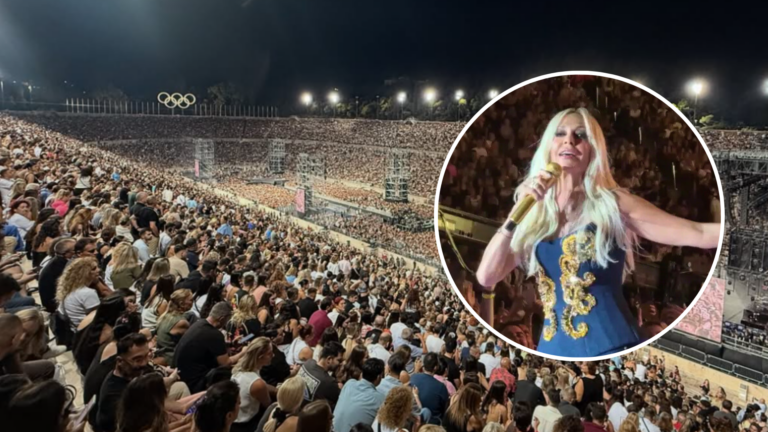 Anna Vissi thrills 60,000 fans in Panathenaic Stadium comeback