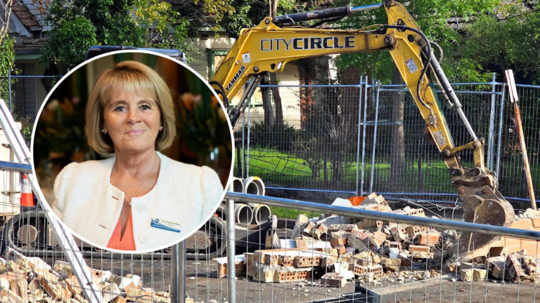 Alphington Grammar vows to keep fighting after gate demolition