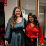 Nakoma-Sioux Wilson and Christelle Sangeeleemootoo from the adults class