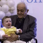 Nicholas Yannios with his great-pappou John Iglezakis feature