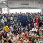 Panathinaikos BC visit to GOC school 2