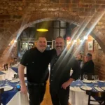 Peter Vorilas and Stav Konis are the owners of Agapi and Salona respectively. They are neighbours, family and friends.