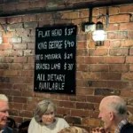 The day’s menu at Agapi