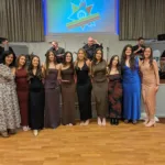 VCE students with teacher Syrmo Kapoutsi