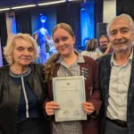 Chrysanthi-Psarras-with-her-grandparents-Chrysanthi-and-George.-She-says-she-wouldnt-know-Greek-this-well-without-them