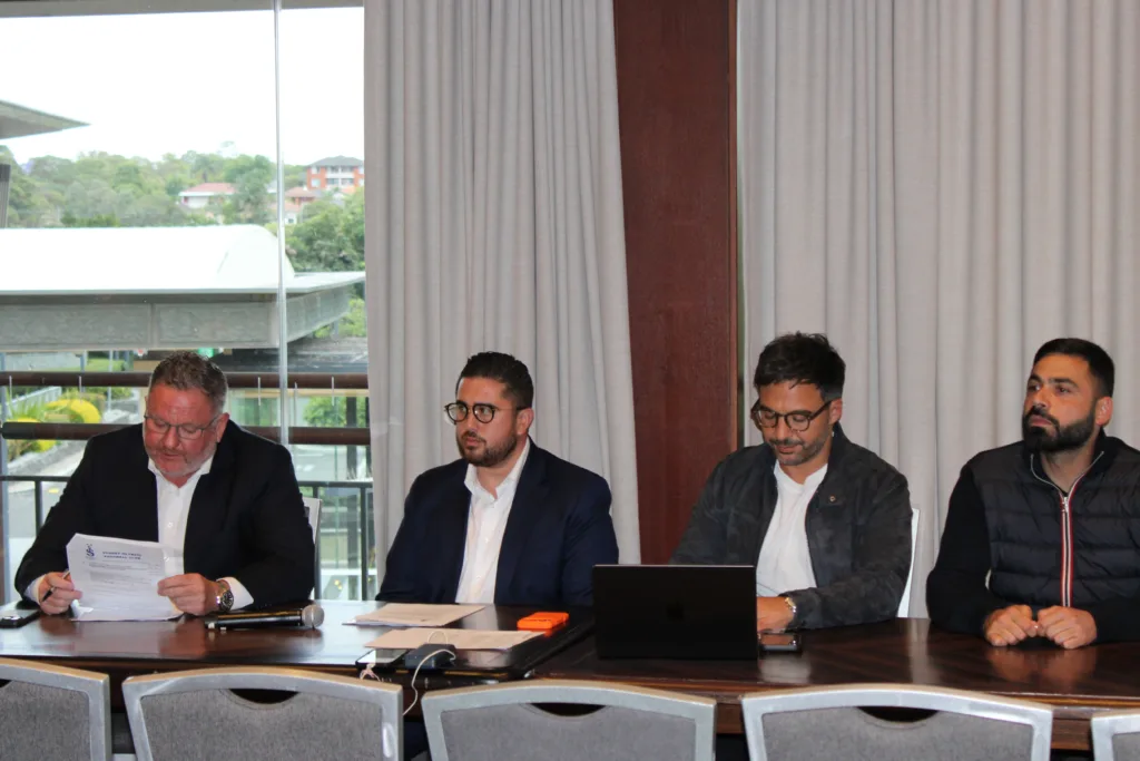 Damon Hanlin Sydney Olympic Board