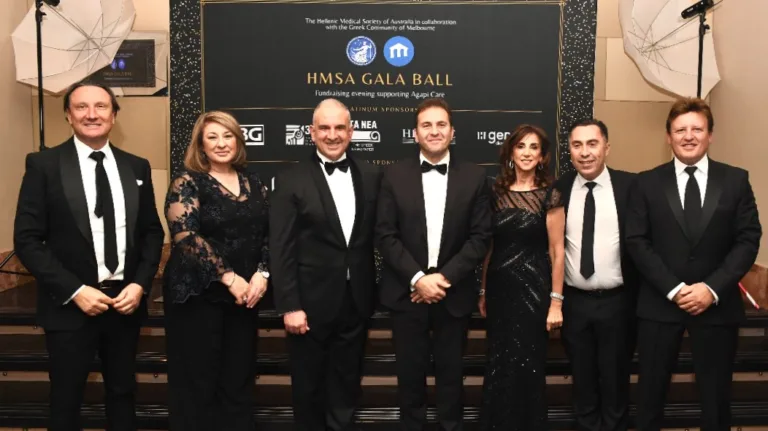 Philanthropy and fellowship shine at Hellenic Medical Society Gala Ball in Melbourne