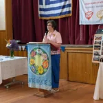 Ged Kearney MP praised the group before dashing to her son’s 30th birthday