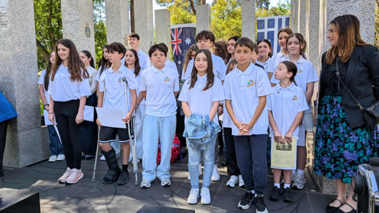 Once a year, the future gathers at the Australian Hellenic War Memorial