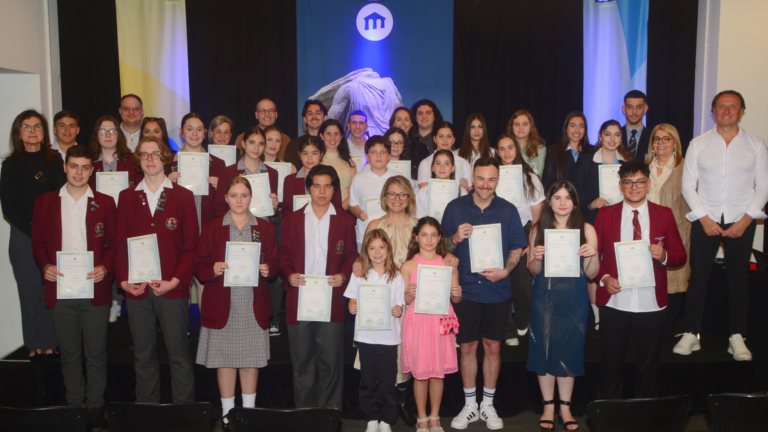 Greek language attainment award, from yiayia’s kitchen to the classroom