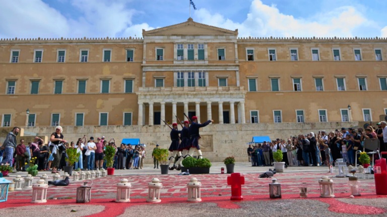 Greece moves to ban protests at Tomb of the Unknown Soldier, sparking outcry Greece moves to ban protests at Tomb of the Unknown Soldier, sparking outcry