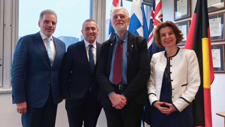 Greece and Australia deepen space and diaspora links during Loverdos’ Adelaide meetings Greece and Australia deepen space and diaspora links during Loverdos’ Adelaide meetings