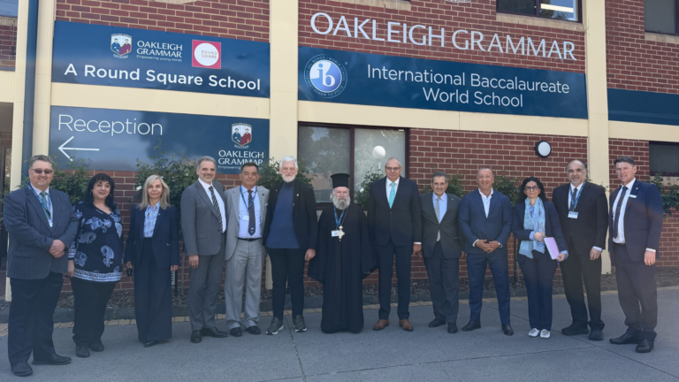 Oakleigh Grammar welcomes Greece’s Deputy Foreign Minister for historic visit Oakleigh Grammar welcomes Greece’s Deputy Foreign Minister for historic visit