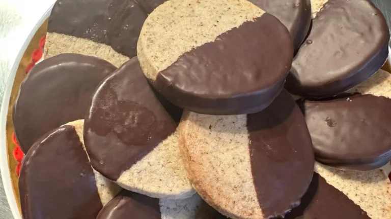 Sweet simplicity: Niki Louca’s Chocolate Hazelnut Shortbreads