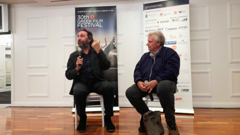 Renos Haralambidis reflects on time, art, and the spirit of Hellenism during Sydney visit