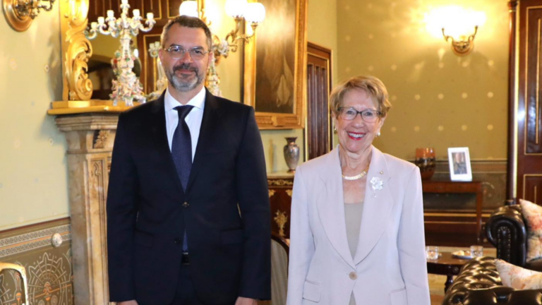 Consul General of Greece in Sydney meets with NSW Governor