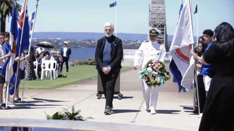 Loverdos wraps up Australian visit in Perth, celebrating Hellenic heritage and ANZAC friendship