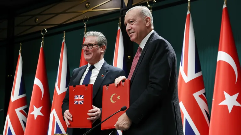 UK strikes £8 billion fighter jet deal with Turkey in landmark NATO agreement