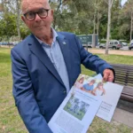 AHM Foundation Committee member Nikolaos Kydas shares the pack given to the visitors