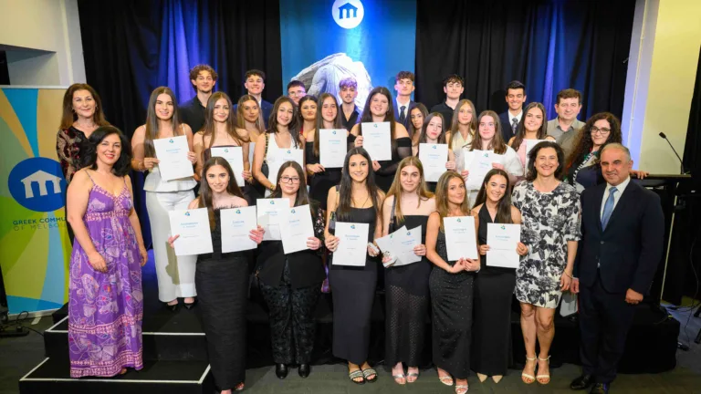 The Greek Community of Melbourne Schools bids farewell to its graduating students