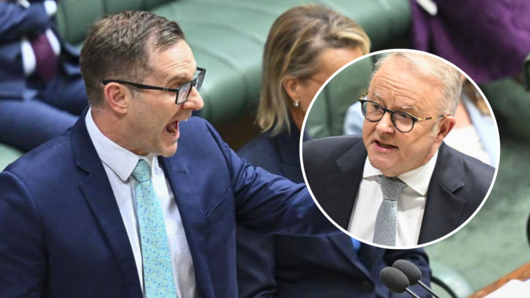 Alex Hawke MP clashes with PM Anthony Albanese in fiery question time exchange
