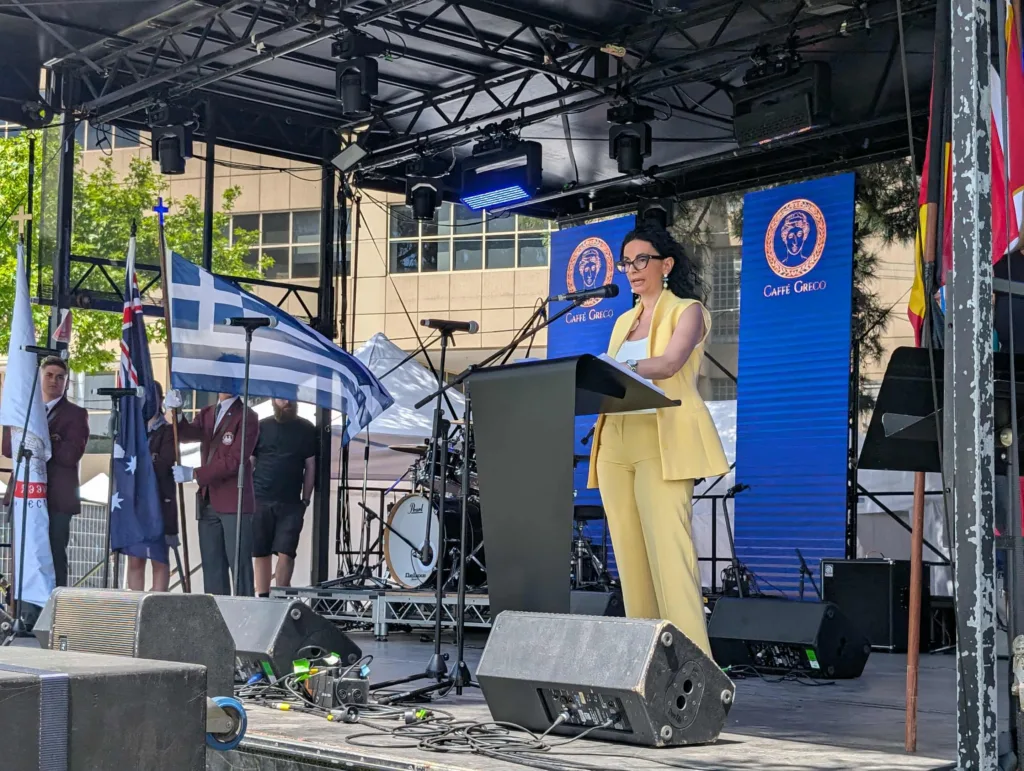 Greek Consul General to Melbourne, Dimitra Georgantzoglou