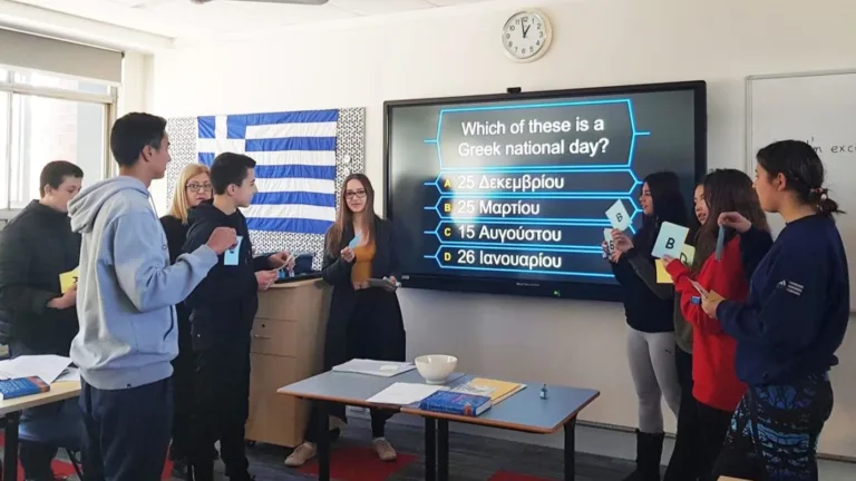 Learn Modern Greek at the leading NSW School of Languages