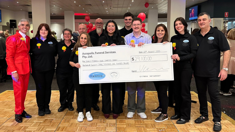 Community spirit shines as Acropolis Funeral Services hosts record-breaking charity event