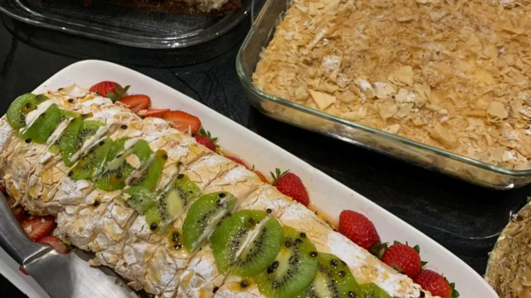 My Greek Kitchen’s Niki Louca shares her favourite Pavlova Roll recipe