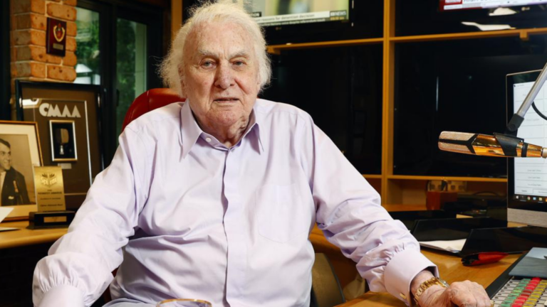 Tributes flow for radio legend John Laws after his death at 90