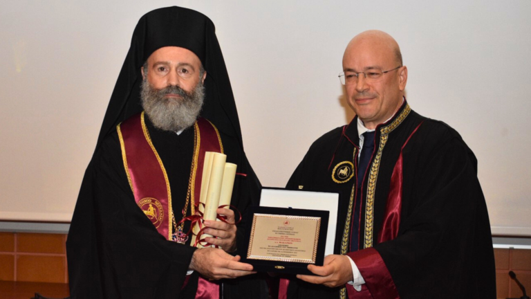 University of Thessaly confers Honorary Doctorate on Archbishop Makarios of Australia