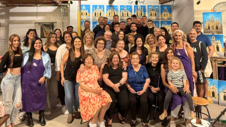 Arkadi Monastery Paint Night in Sydney unites generations through art and heritage