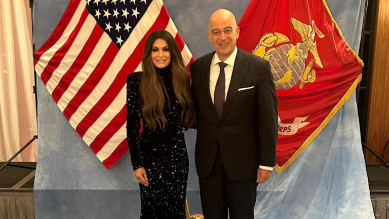 New US Ambassador Kimberly Guilfoyle arrives in Athens