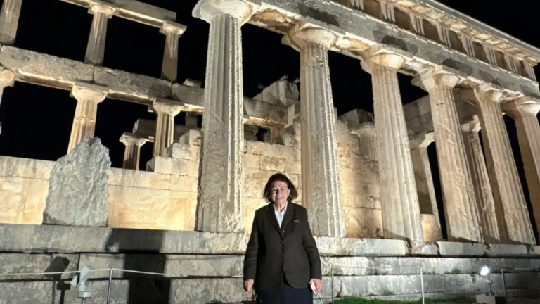 Temple of Aphaia on Aegina restored with new lighting and accessibility upgrades