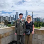 Major-General-Polychronos-with-his-wife-Chrysa-Psychogyiou