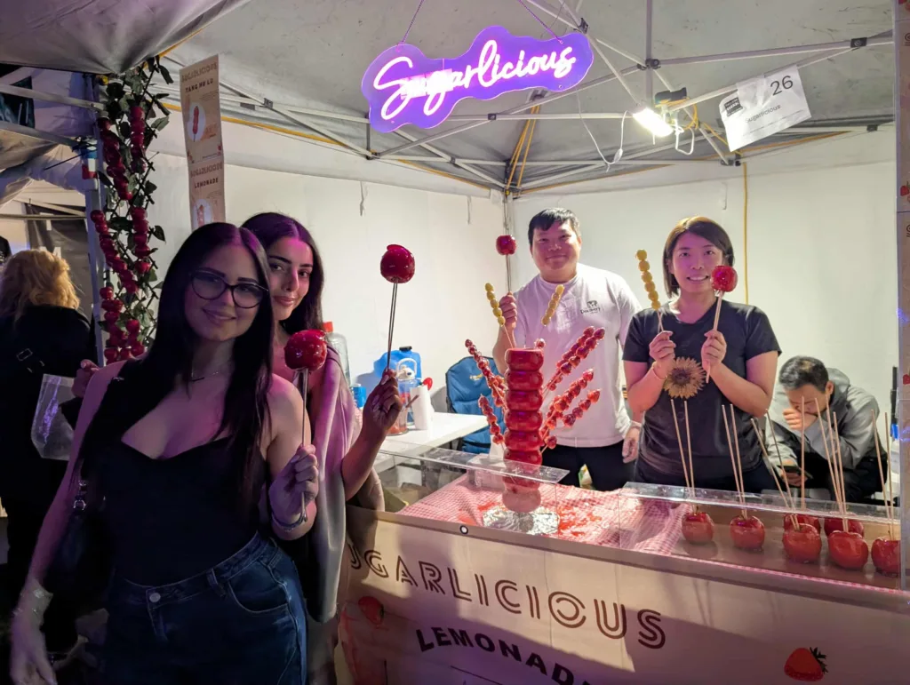 Sugarlicious stall owners say they will be back